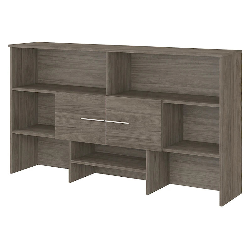 Wood Desk Hutch by