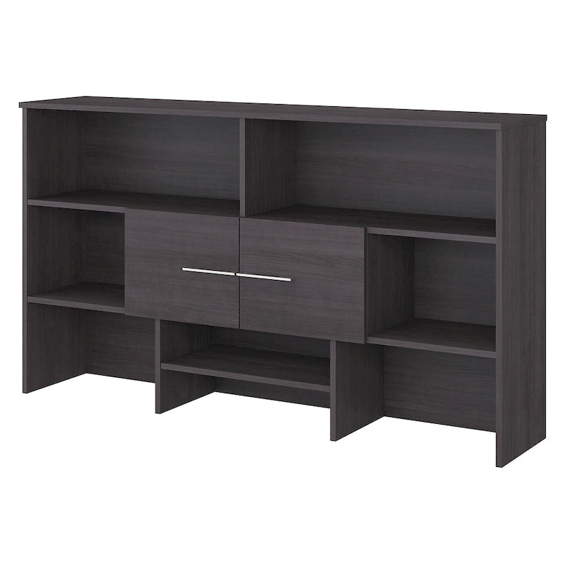 Wood Desk Hutch by