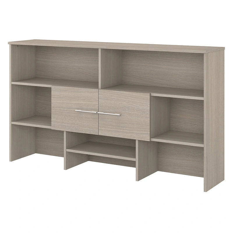 Wood Desk Hutch by