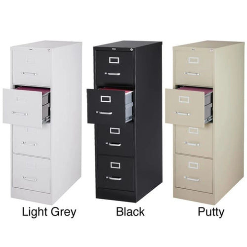 26.5-inch Deep 4-drawer Letter-size Commercial Vertical File Cabinet