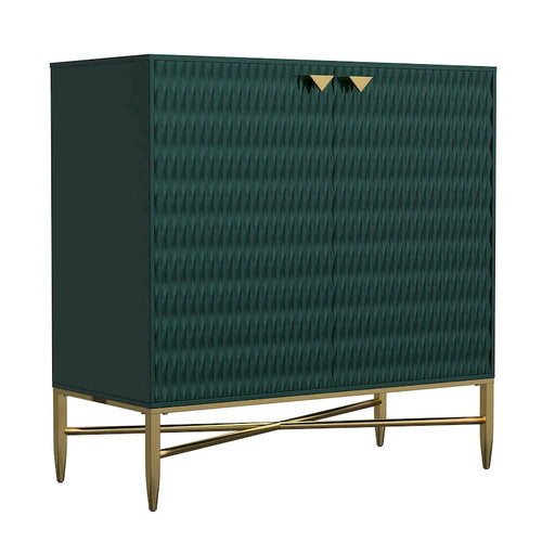 31.5-Inch 2 Door Sideboard Locker Media Storage Cabinet/Buffet