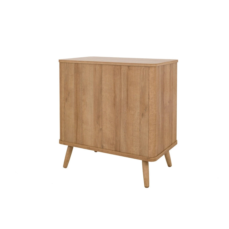 Rattan Small Cabinet 1 Drawer 2 Doors