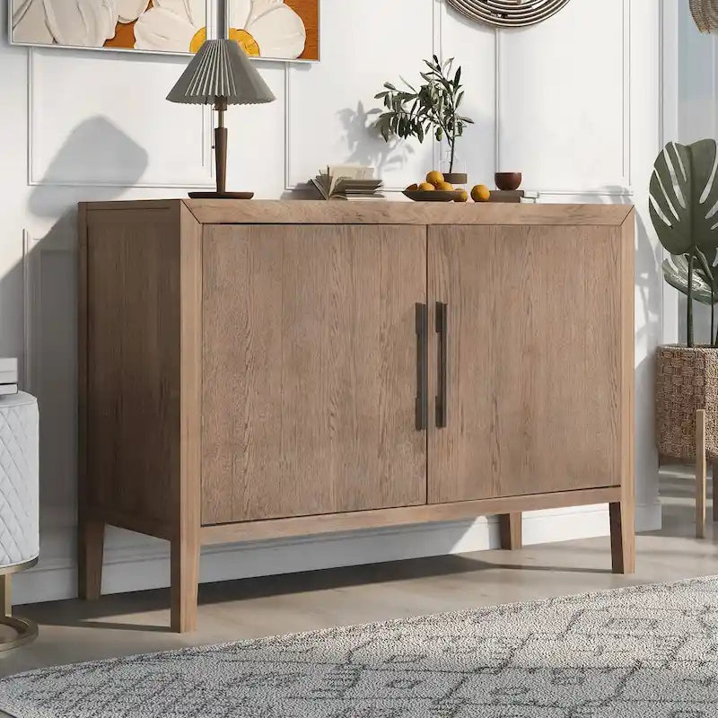 Wooden Cabinet with 2 Doors