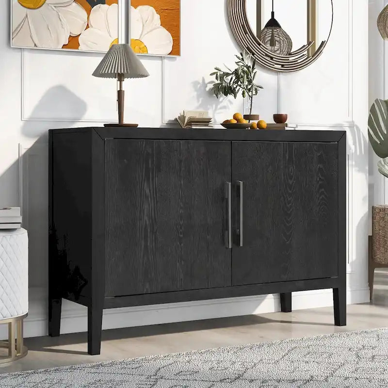 Wooden Cabinet with 2 Doors