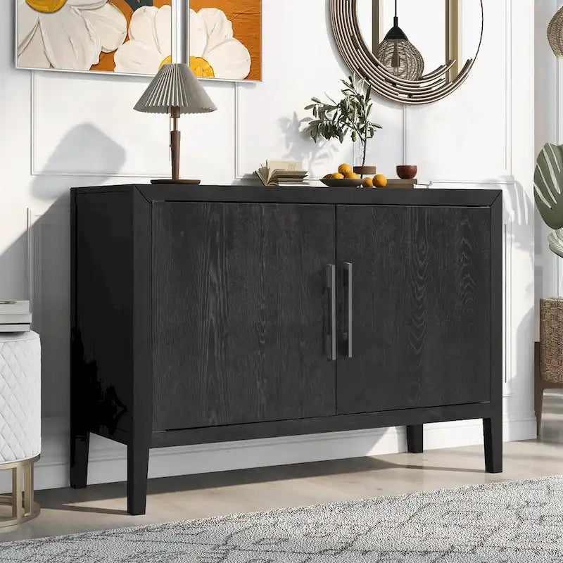 Wooden Cabinet with 2 Doors