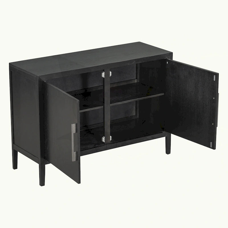 Wooden Cabinet with 2 Doors