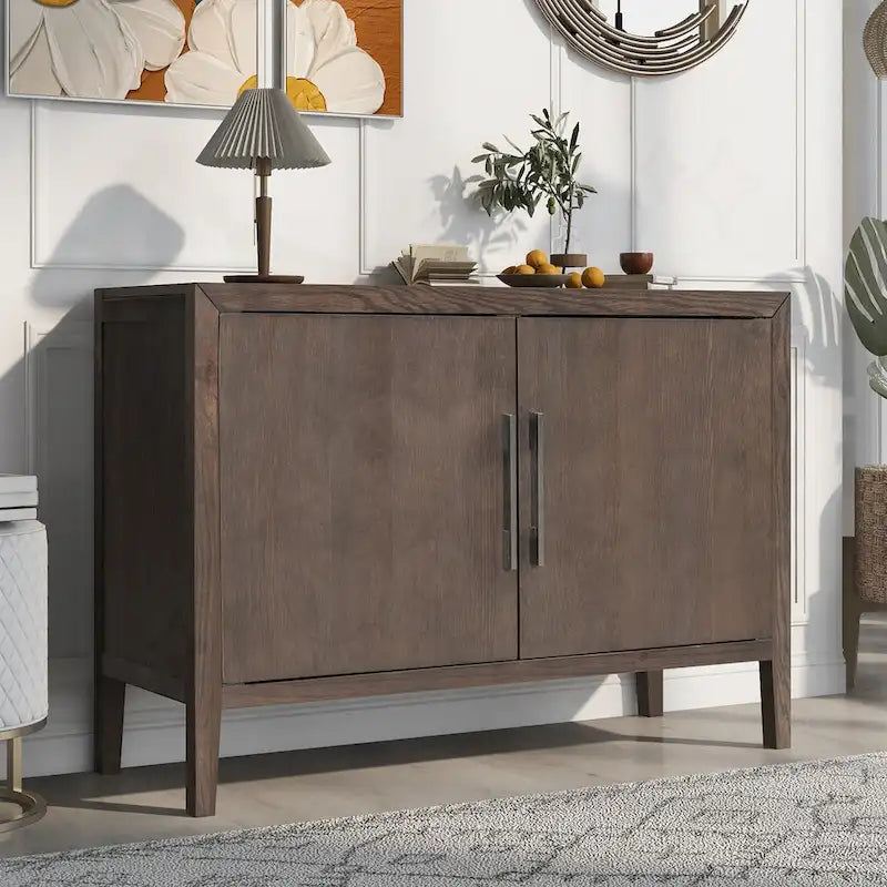 Wooden Cabinet with 2 Doors