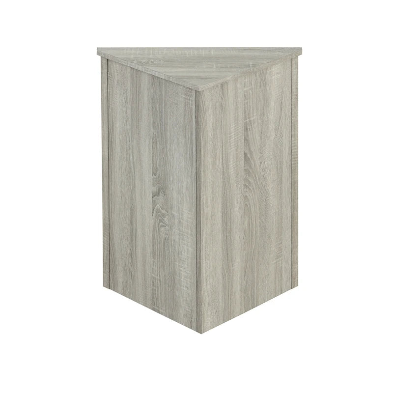 Triangle Bathroom Storage Cabinet with Adjustable Shelves