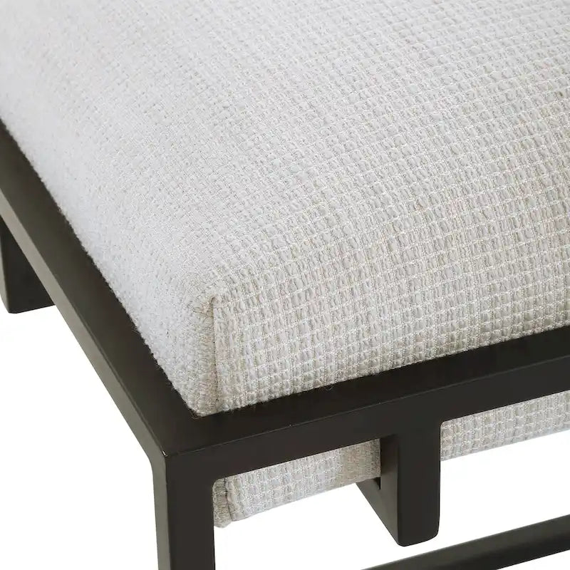 White Small Bench