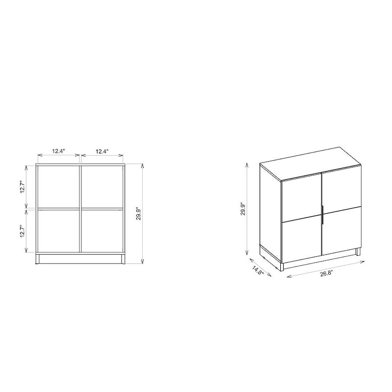4 Shelf Cabinet