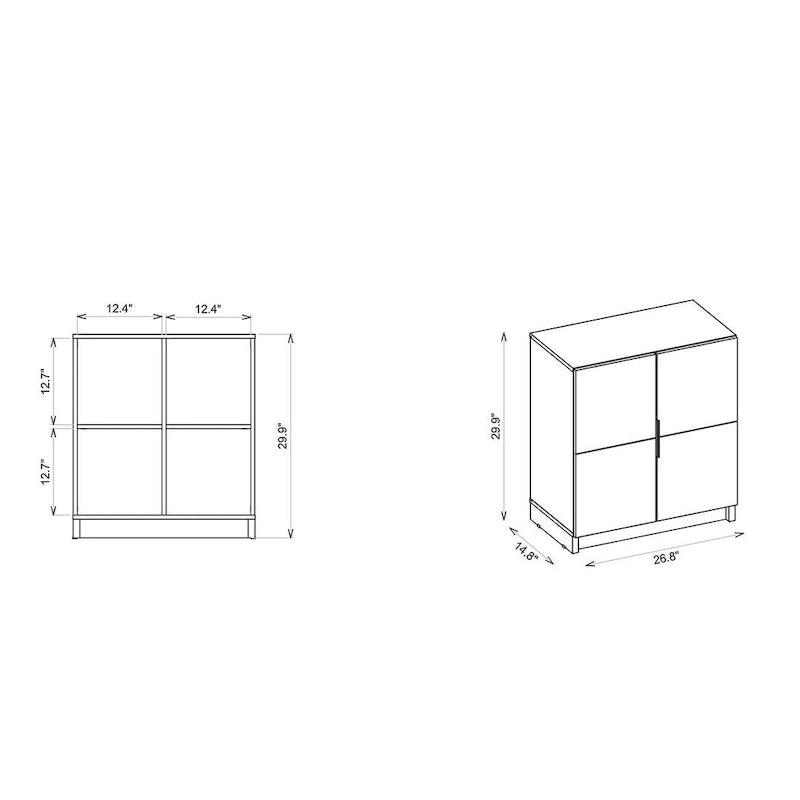 4 Shelf Cabinet