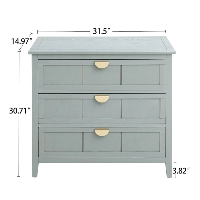 American Furniture 3 drawer cabinet for living room bedroom