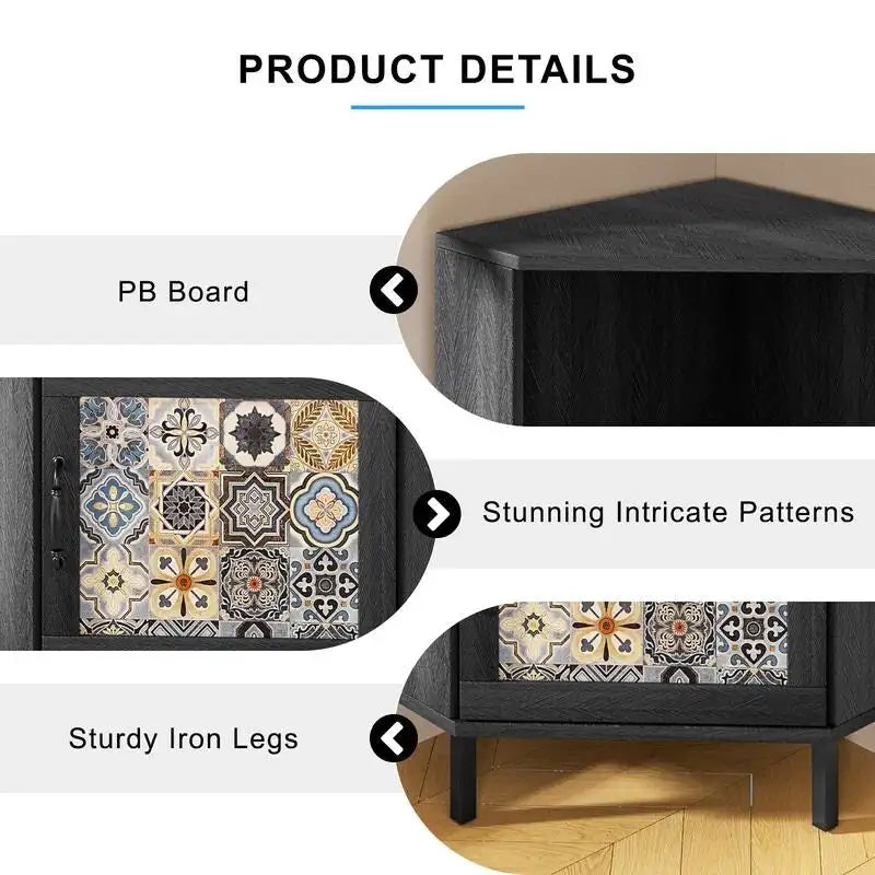 Side storage cabinet