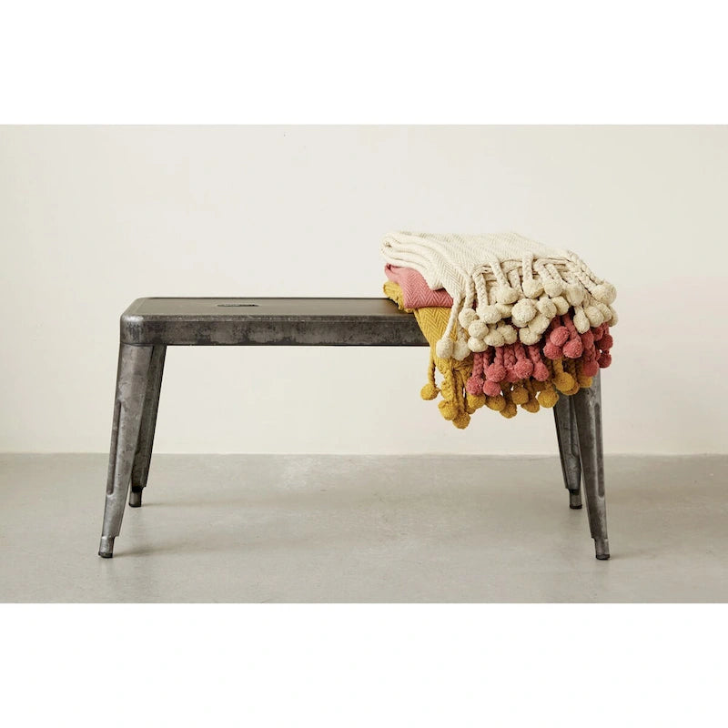 Metal Entryway Bench