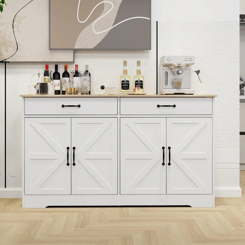 Large farmhouse-style sideboard