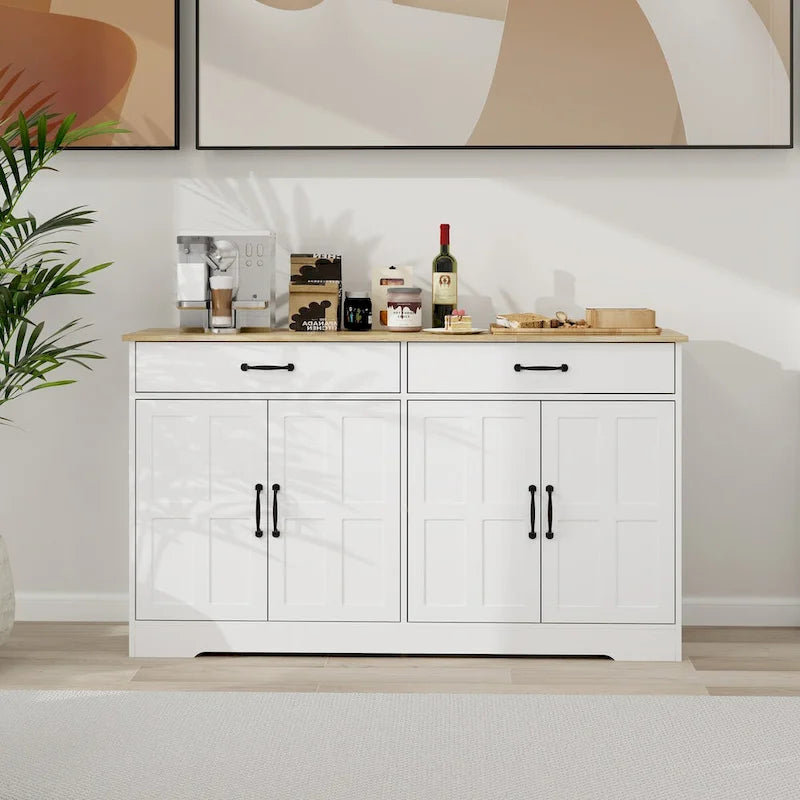 Large farmhouse-style sideboard