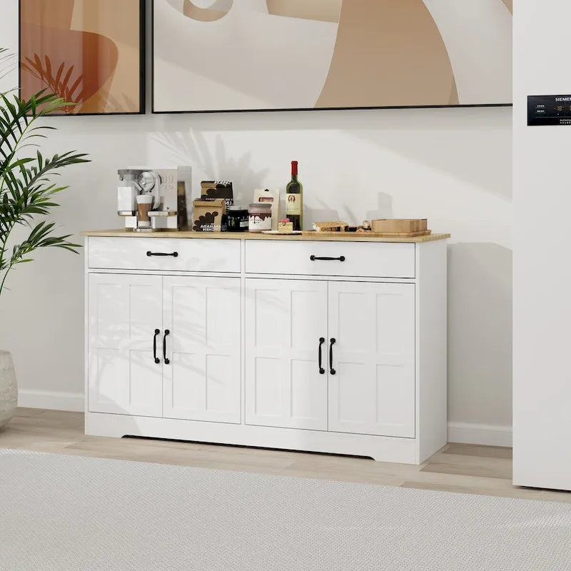 Large farmhouse-style sideboard