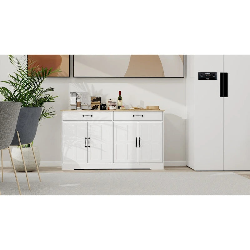 Large farmhouse-style sideboard