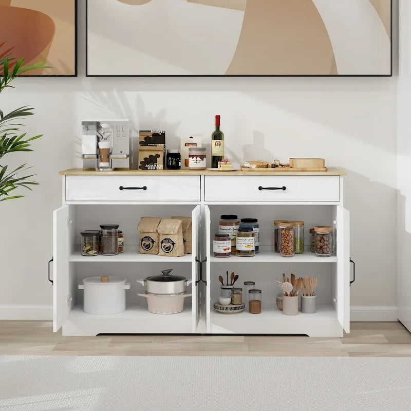 Large farmhouse-style sideboard
