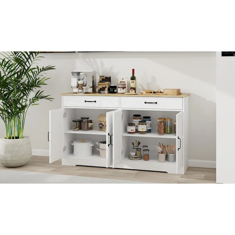 Large farmhouse-style sideboard