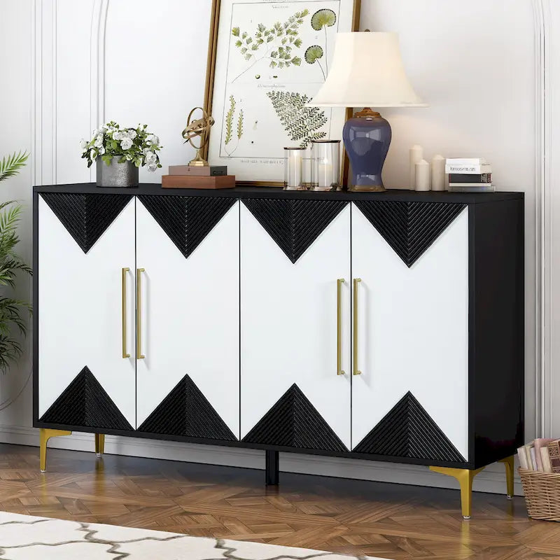 4 Doors Sideboard Cabinet