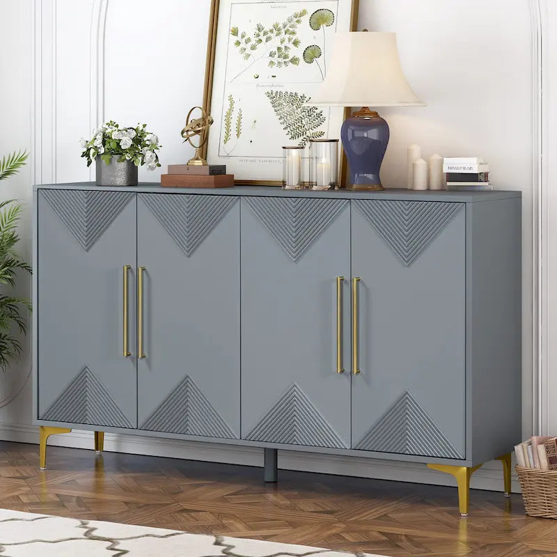 4 Doors Sideboard Cabinet