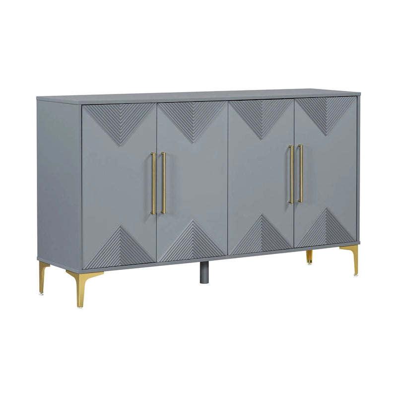 4 Doors Sideboard Cabinet
