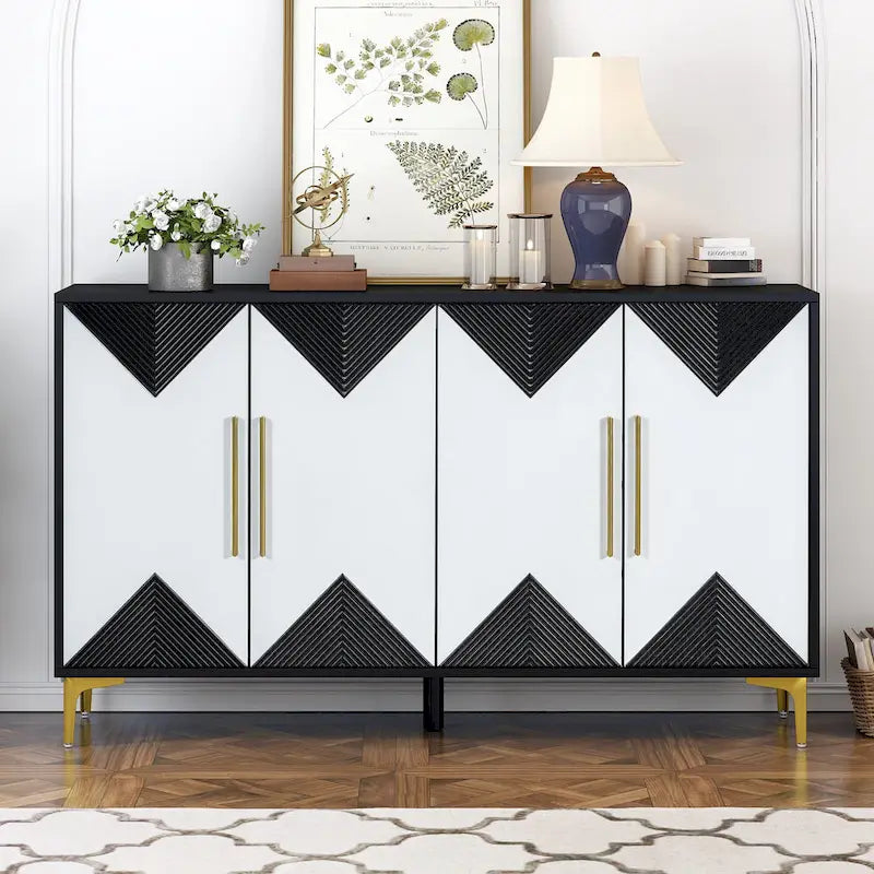 4 Doors Sideboard Cabinet