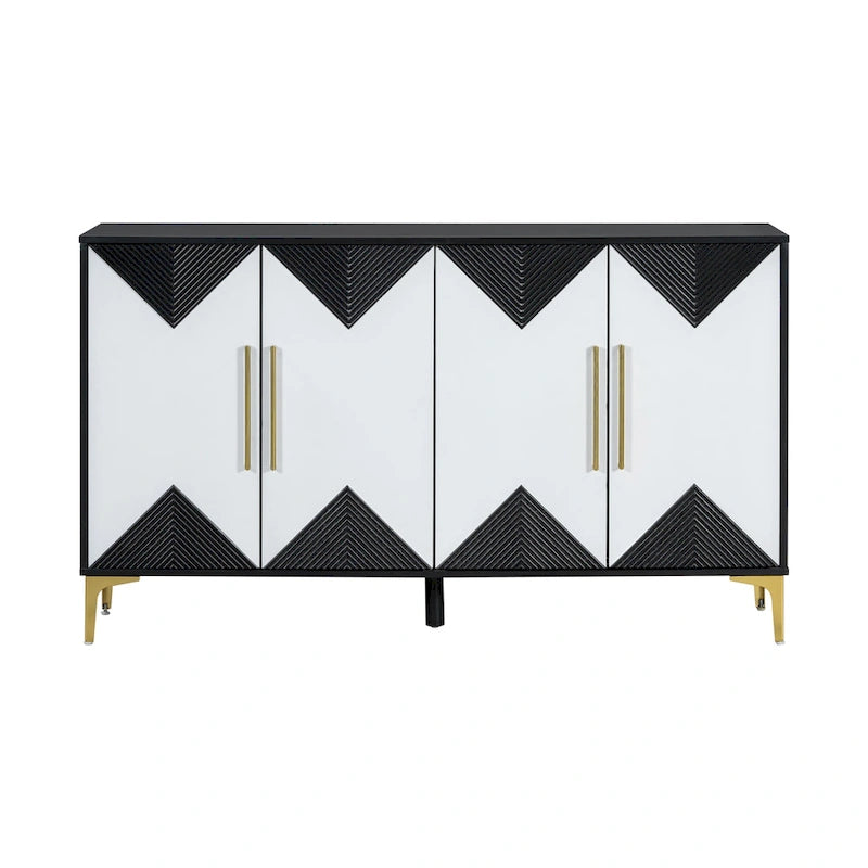 4 Doors Sideboard Cabinet