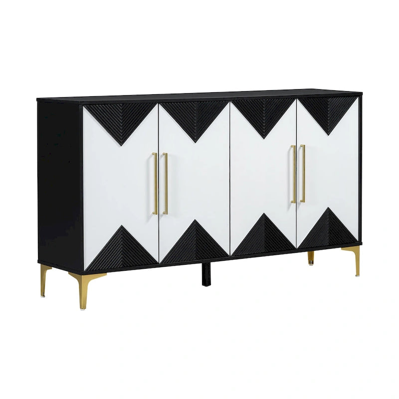 4 Doors Sideboard Cabinet
