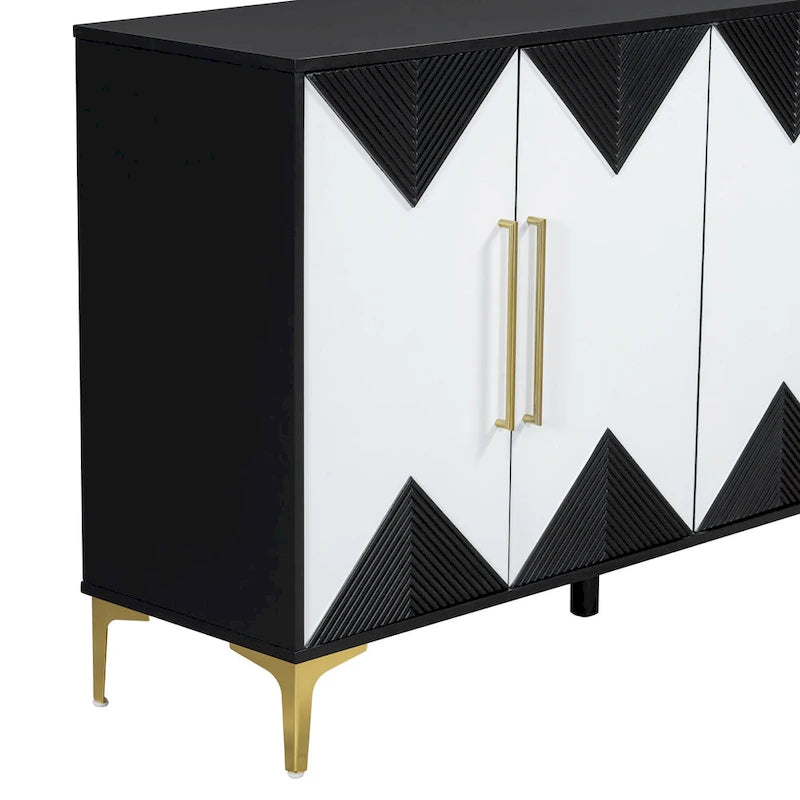 4 Doors Sideboard Cabinet