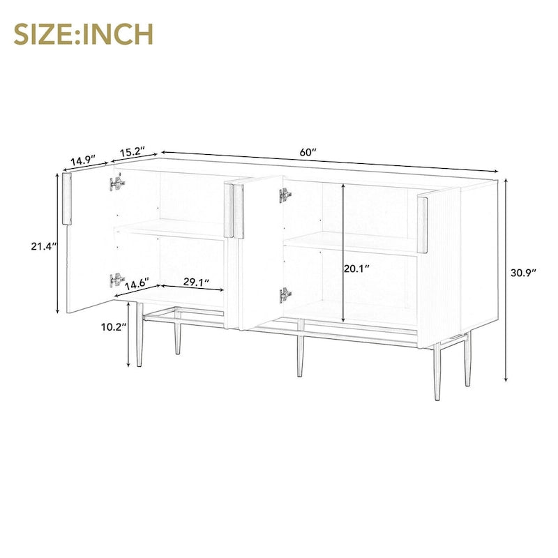 Four-Door Sideboard