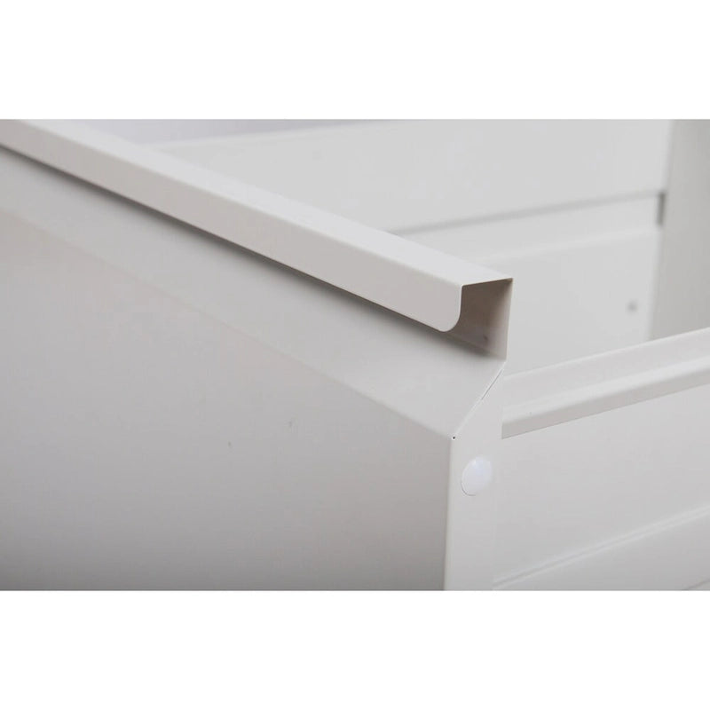 2-Drawers 14. W Metal Vertical File Cabinet with Lock Office Home Vertical File Cabinet for A4 Legal/Letter Size
