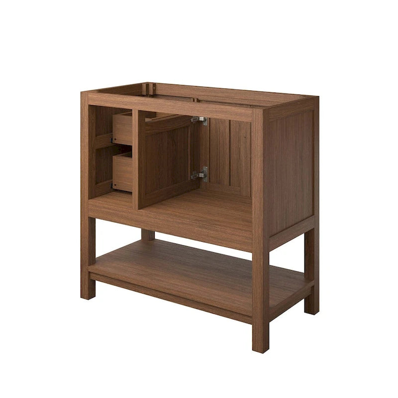 36 Wood Bathroom Vanity Cabinet (Sink Basin Not Included) 36