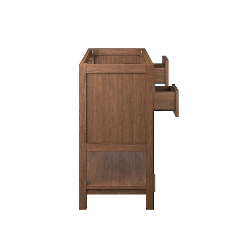 36 Wood Bathroom Vanity Cabinet (Sink Basin Not Included) 36